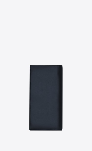 Monogram continental wallet in shiny leather